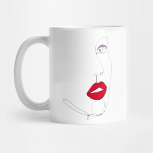 Beautiful face Mug